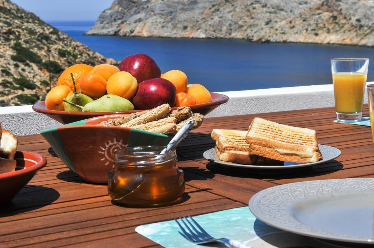 Droufakos' Home, Lux Seafront Apartment W. View Cherronisos  Exteriör bild